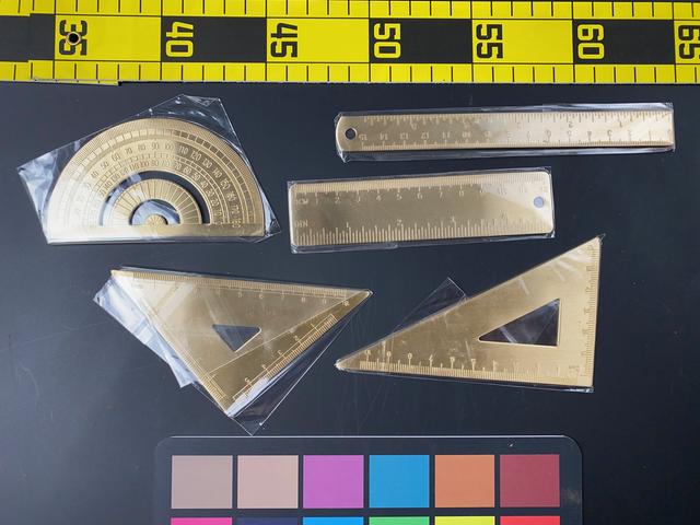 T0126 Brass Drafting Tools