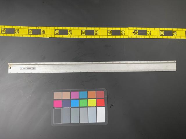 T0136 Aluminum Ruler 24"