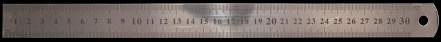 T0137 Steel Ruler 30cm