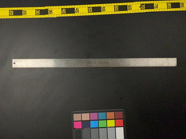 T0164 Steel Ruler 24"