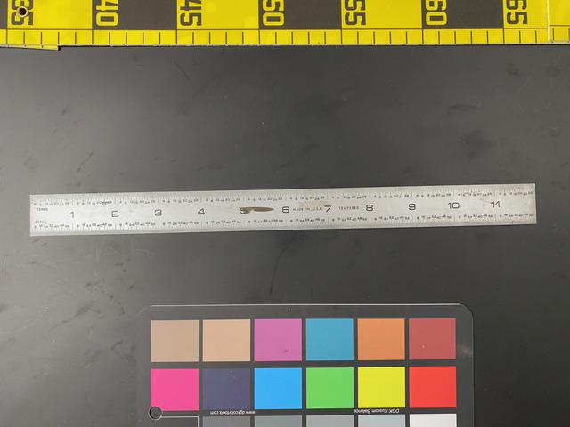 T0178 Steel Ruler 12"