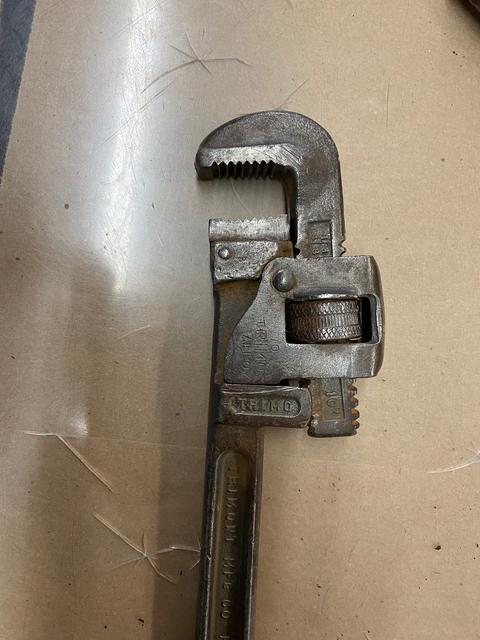 T0320 Epsteins Unusual Pipe Wrench