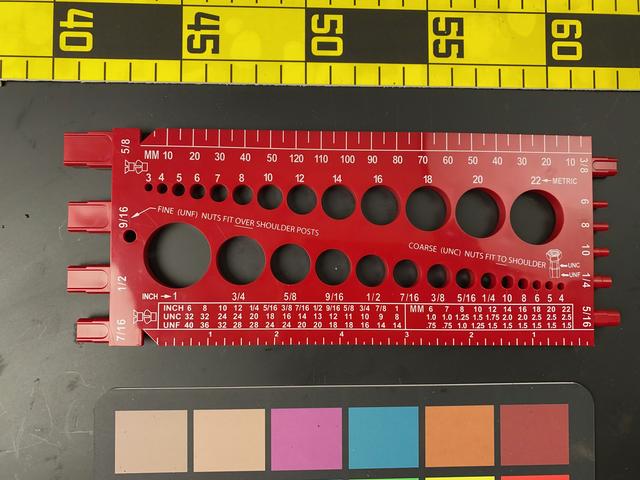 T0321 Bolt and Nut Gauge