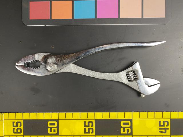 T0369 Combination Plier and Crescent Wrench