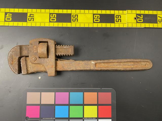 T0377 Antique Pipe Wrench