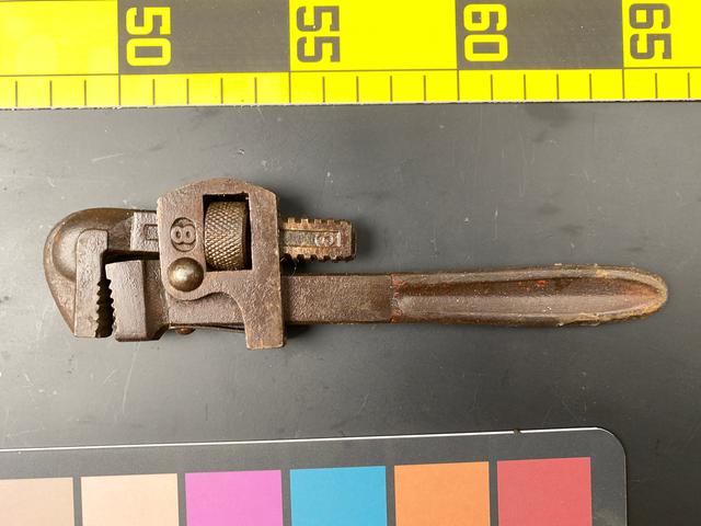T0378 Antique Pipe Wrench