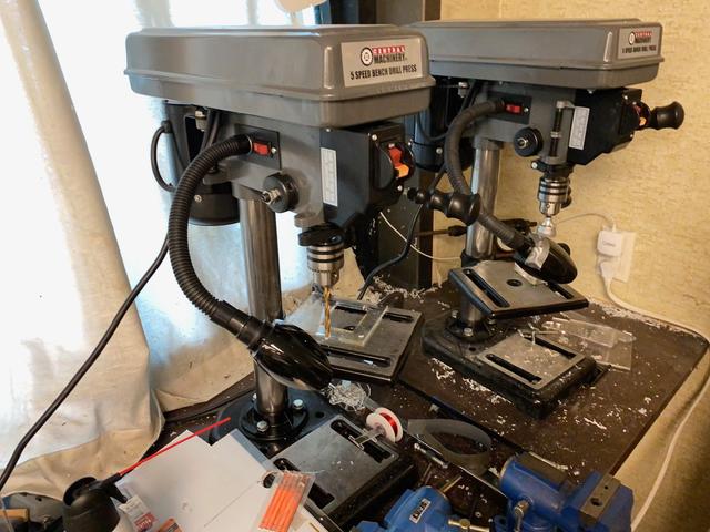 T0480 Pair of Jig Drill Presses