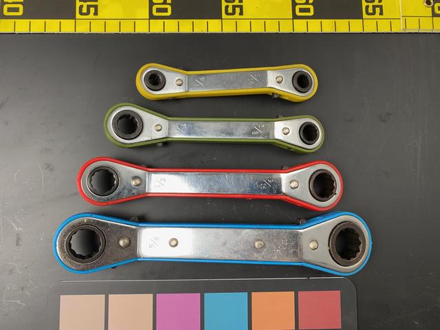 T0507 Rratchet Closed End Wrench Set