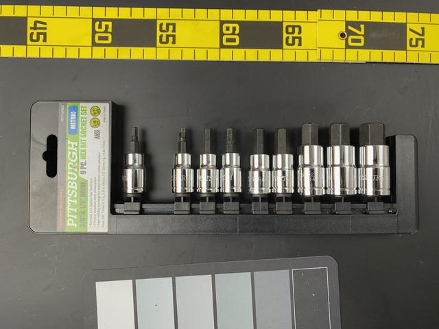 T0595 Hex Bit Socket Set