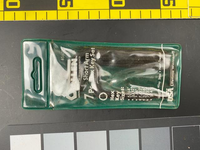T0601 Hex Wrench Set