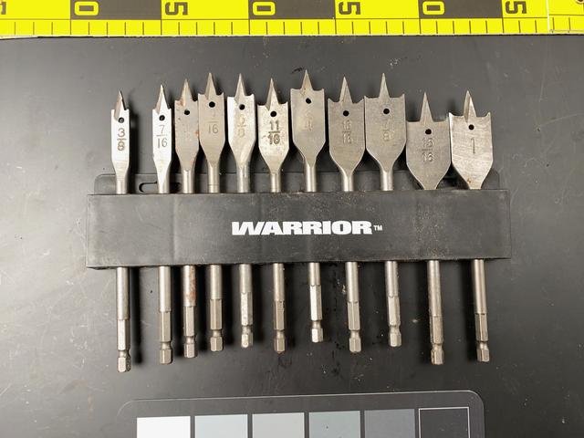 T0667 Hex Shank Spade Bit Set