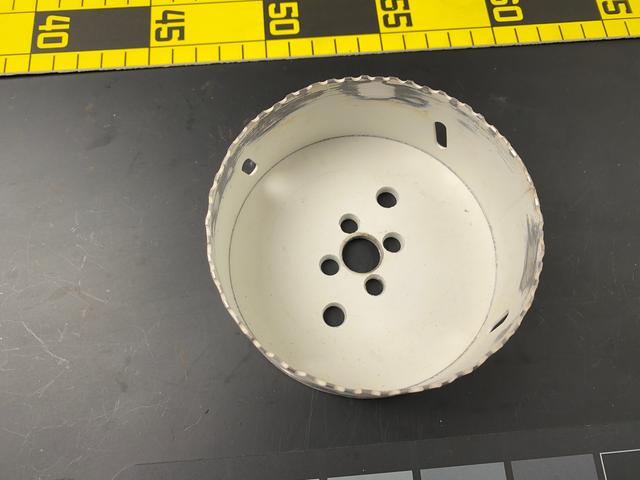 T0673 Chewed Up Hole Saw