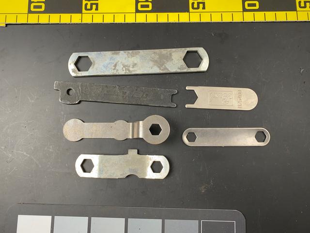 T0710 Assorted Stamped Wrenches