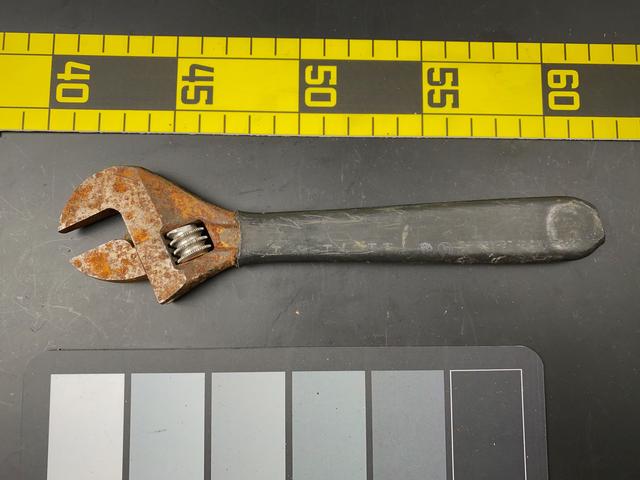 T0712 Rusty Crescent Wrench