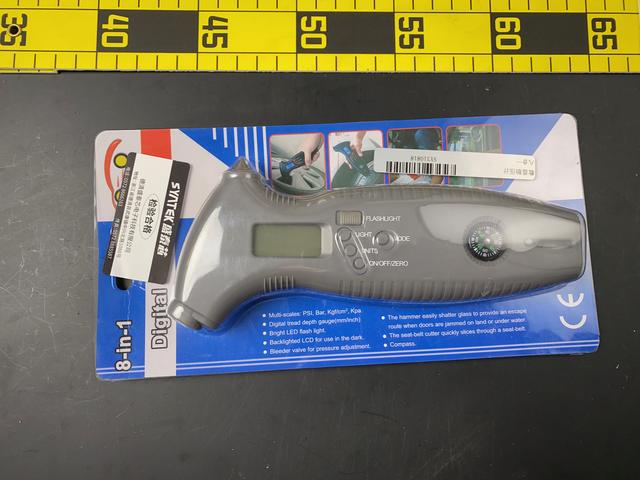 T1072 Tire Gauge and Escape Tool