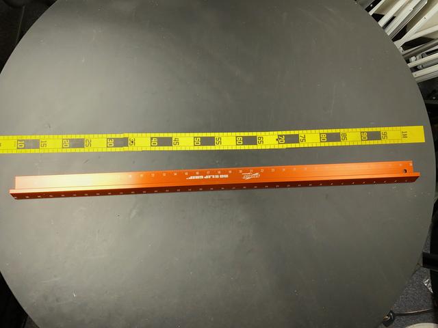 T1145 Red Ruler Straight Edge