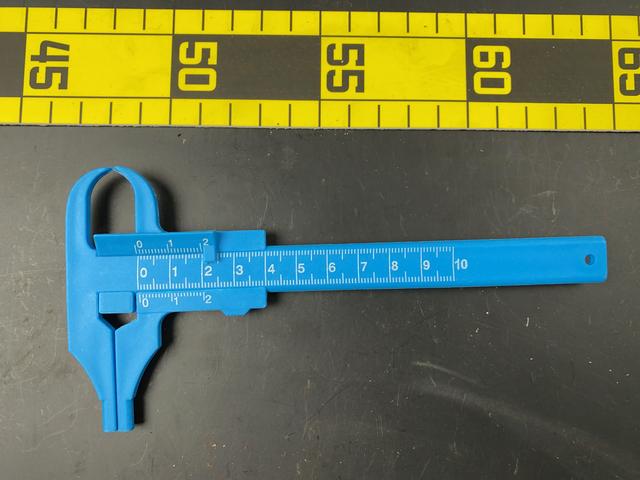 T1274 Plastic Non-Vernier Caliper