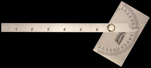 T1333 Small Stainless Steel Protractor