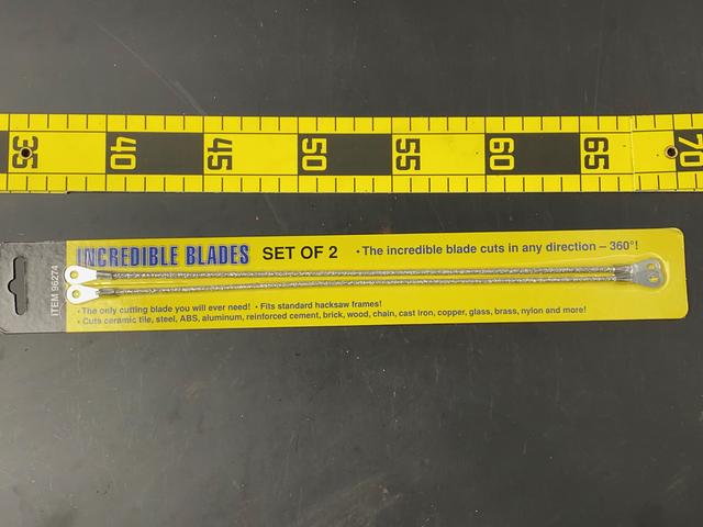 T1612 Carbide Hacksaw Blade