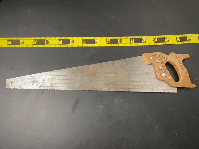 T1691 Crosscut Saw With Nail Cutting Teeth