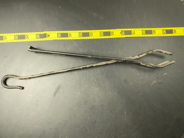 T1718 Fireplace Tongs