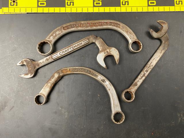 T1961 Oddly Curved Wrenches