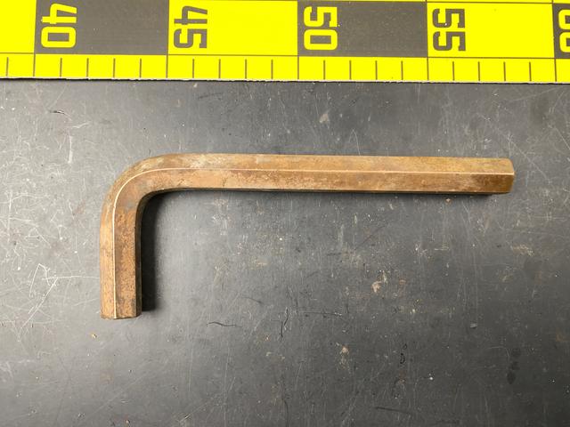 T2240 Brass Allen Wrench
