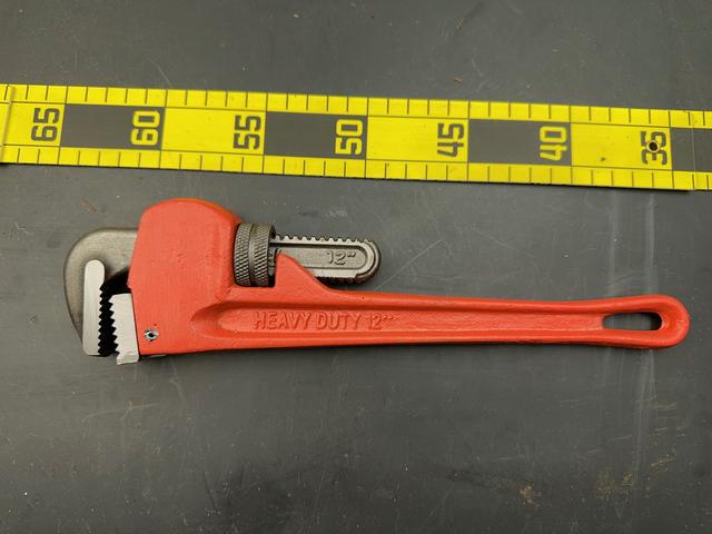 T2717 12" Pipe Wrench